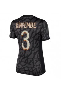 Paris Saint-Germain Presnel Kimpembe #3 Jalkapallovaatteet Naisten Kolmaspaita 2023-24 Lyhythihainen